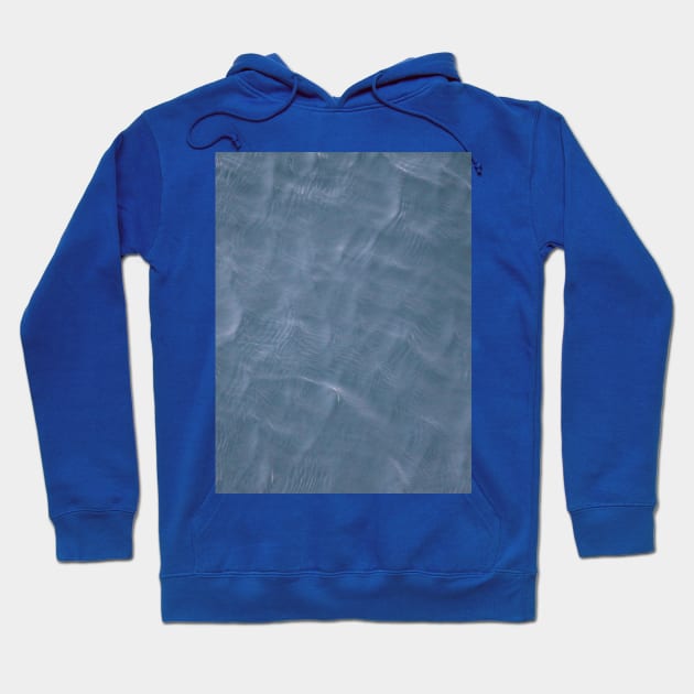 Caribbean Blue Water Ripples Hoodie by Christine aka stine1